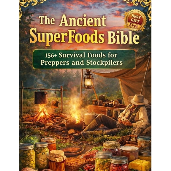 The Ancient SuperFoods Bible; 156 Survival Foods for Preppers and Stockpilers, (Paperback)