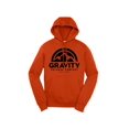 thumbnail image 1 of Mens Gravity Outdoor Co. Hooded Sweater - Deep Orange - Black Logo - XL, 1 of 1