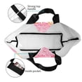thumbnail image 4 of Disketp Abstract Pink Gold Splash Bolsa Tote Estampada para Mujer, Bolso de Hombro y de Mano para Compras y Viajes, 4 of 8