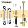 thumbnail image 2 of Car HVAC Valve Core Remover and Installer Tool Set, Removal Service Wrench with Hex Bit Adapters, Automotive Repair Accessories, Universal for SUV RV Truck -, 2 of 6