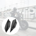 thumbnail image 3 of Miulika Motorcycle Winglets Windshield Upper Side Cover Panel, Fairing , gray, 3 of 7