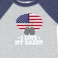 thumbnail image 4 of Inktastic I Love My Daddy Military Son Daughter Boys or Girls Baby Bodysuit, 4 of 5