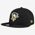thumbnail image 3 of Men's New Era  Black Pittsburgh Penguins Zamboni 59FIFTY Fitted Hat, 3 of 5
