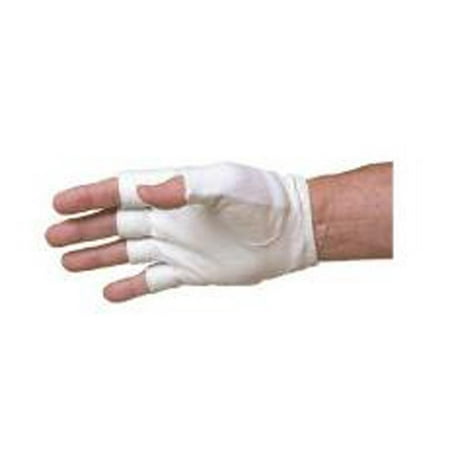Advantage Tennis Glove - Unique Tourna Tennis Glove Ladies - Medium / 1/2 Finger / Right Hand