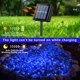 thumbnail image 2 of Guirnalda de luces solares QITONG, paquete de 2, 23 m, azul, resistente al agua, 2 of 8