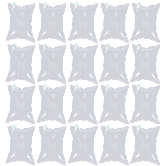 FRCOLOR Air Bubble Bag Transparent Inflatable Air Bubble Bag for Storage Use Lightweight Durable Synthetic Material 100PCS,15.75"X11.81"X0.04"