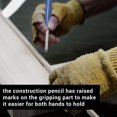 thumbnail image 4 of Lápices de construcción de 1 pieza y recambios de 30 piezas, lápices de carpintero sólidos herramientas de construcción mecánica F, 4 of 4
