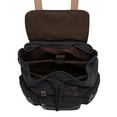 thumbnail image 3 of KAUKKO Mochila de Lona Vintage-Gran Capacidad, Mochila Multifuncional Duradera para Exteriores-NEGRO, 21.4L, 3 of 4