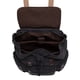 thumbnail image 3 of KAUKKO Mochila de Lona Vintage-Gran Capacidad, Mochila Multifuncional Duradera para Exteriores-NEGRO, 21.4L, 3 of 4