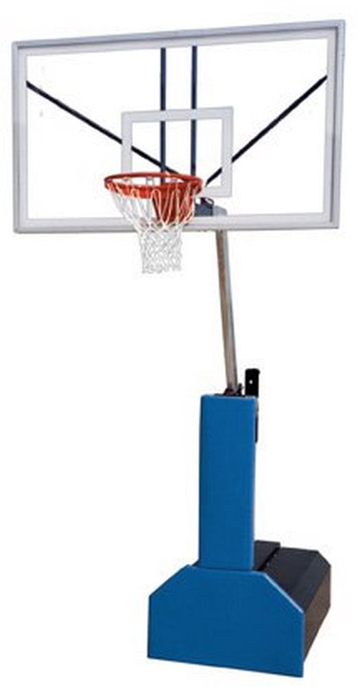 First Team Thunder Supreme SteelAcrylic Portable Basketball System