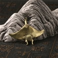 thumbnail image 5 of Brass Statues Figurines Retro Fish Statue Figurines Sculptures Tabletop Centerpieces Home Decors Collectibles, 5 of 8