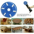 thumbnail image 2 of Wood Stump Remover & Carving Tool for Efficient Woodworking 6-Tooth Chainsaw Disc for Angle Grinder, 2 of 5