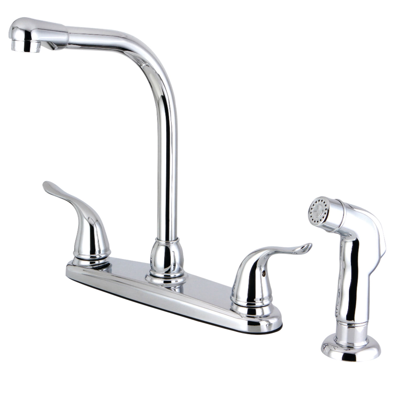 Kingston Brass FB2751YLSP Centerset Kitchen Faucet, Polished Chrome