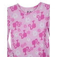 thumbnail image 3 of Barbie Toddler Unisex Long Sleeve Top and Pants, 2-Piece Pajama Set, Sizes 12M-5T, 3 of 3