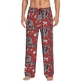 thumbnail image 1 of Balery Dragons2 Pantalones de pijama para hombre, pijama ultraligero, pantalón de descanso-Large, 1 of 6
