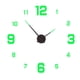 thumbnail image 2 of mfyjkho Juego De Pegatinas Luminosas Para Reloj De Pared, Sin Marco, Para Cocina, Baño, Sala De Estar Y Decoración Del Hogar. Incluye Accesorios De Instalación., 2 of 5