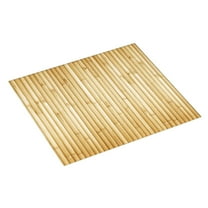 Uemuo Bamboo Wall Pattern Dish Drying Mat,16*18 inch Absorbent Dish Drainer Kitchen Counter,Large Size Dish Drying Pad for Countertops,Sinks,Draining Racks