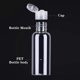 thumbnail image 2 of 5Pc 3.4oz Empty Plastic Travel Bottles for Leak Proof Squeezable Travel Size Containers Travel Essentials Accessories,clear, 2 of 4