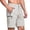 Light Gray #1, variant on WULMLEO Men's Bike Shorts Stretch Hiking Cargo Shorts Quick Dry Bottoms with Zipper Pockets Cycling Casual Golf Shorts Army Green 2XL