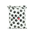 thumbnail image 5 of Adorable 10x13 Cute Puppy Paw Print Design Poly Mailers with Loving Heart, Irresistable Charming Dog Animal lover, Mailing Bags!, 5 of 10