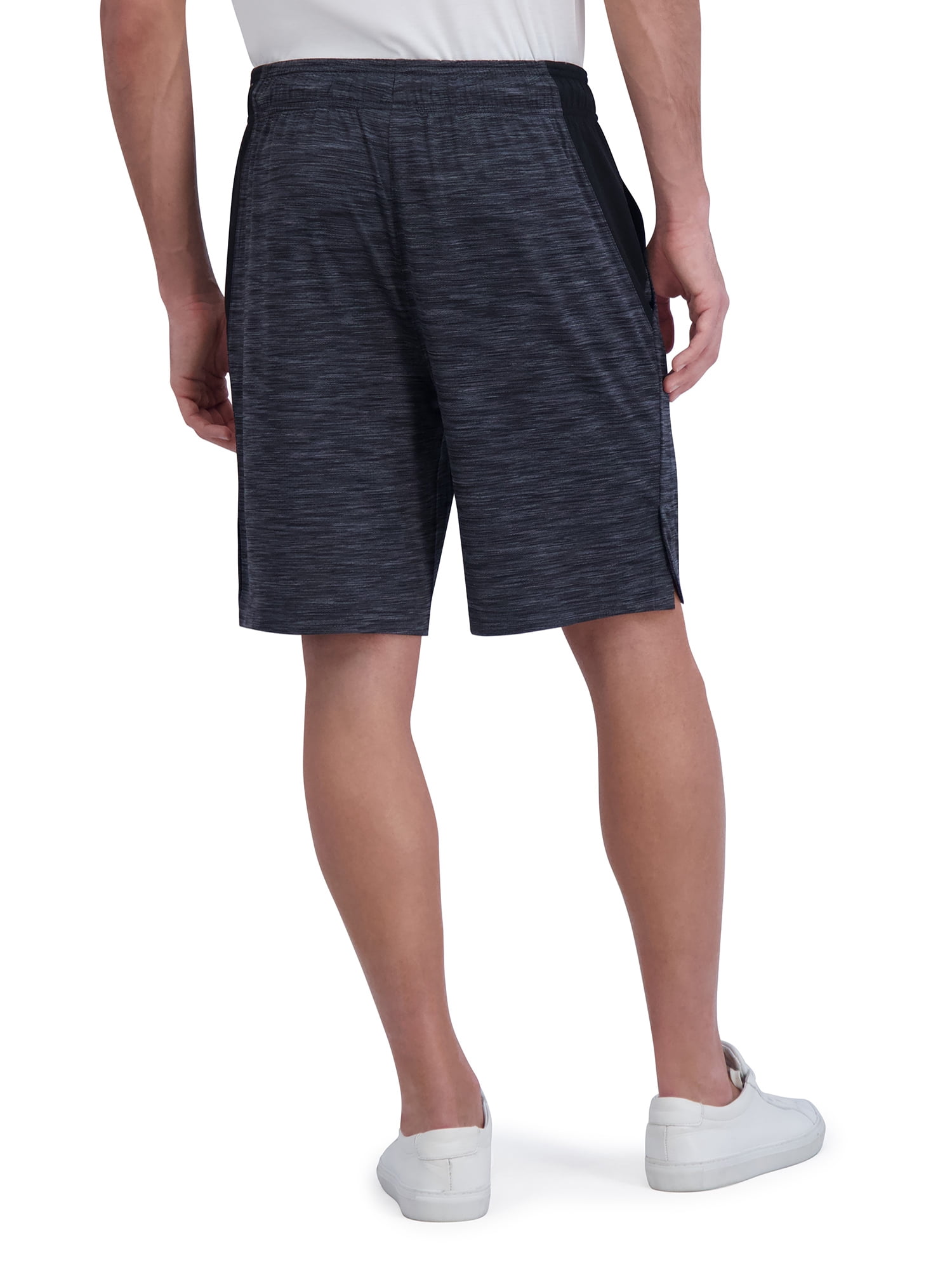 Reebok Men's and Big Men's Knit Training 9" Inseam Shorts, up to Size 3XL