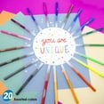 thumbnail image 5 of BAZIC Fine Line 20 Colors Washable Coloring Markers (20/Pack), 24-Packs, 5 of 7