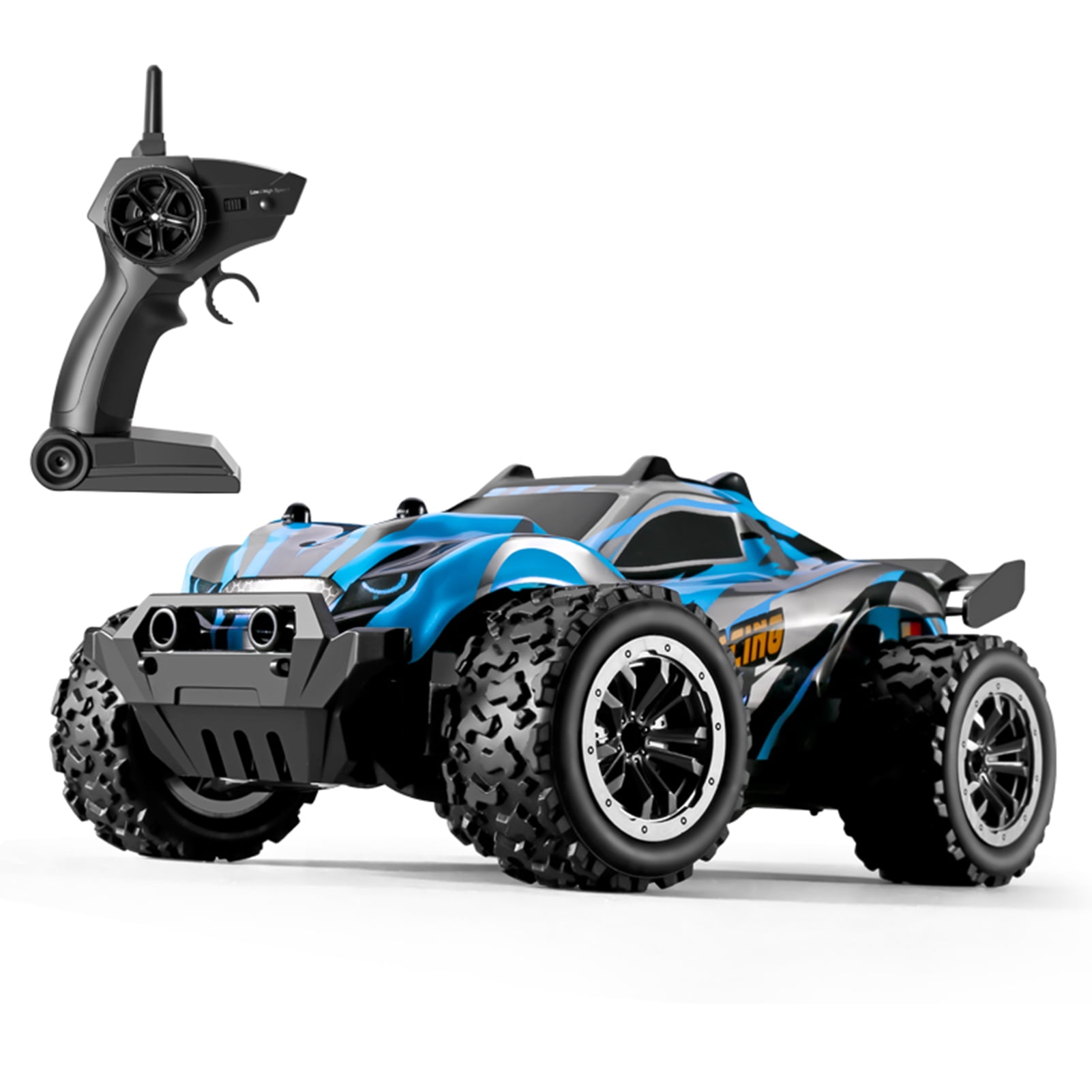 Carro de control remoto RC todoterreno camion RC coche de Control remoto coche 1 20 2.4 Ghz 2WD 20 km h coche de escalada RTR juguete para ninos Romacci Carro de control remoto