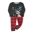 thumbnail image 4 of Christmas Family Matching Pajama Red Holiday Pjs Sets Sleepwear, 4 of 10