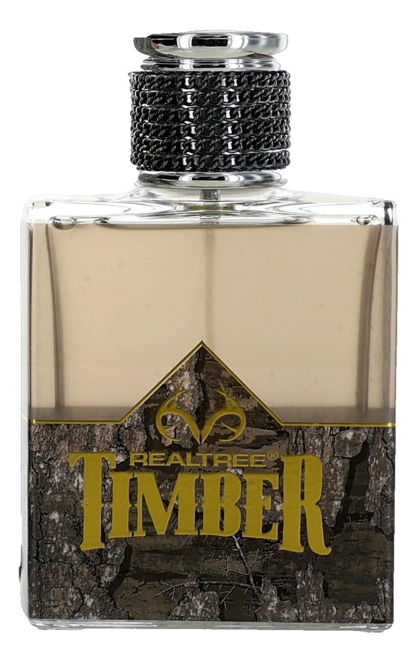 tobacco & timber eau de cologne Realtree Timber by Realtree, 3.4 oz EDP Spray for Men