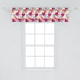 thumbnail image 2 of Ambesonne Aloha Valance Pack of 2, Paradise Island Rainforest, 54"X12", Multicolor, 2 of 2
