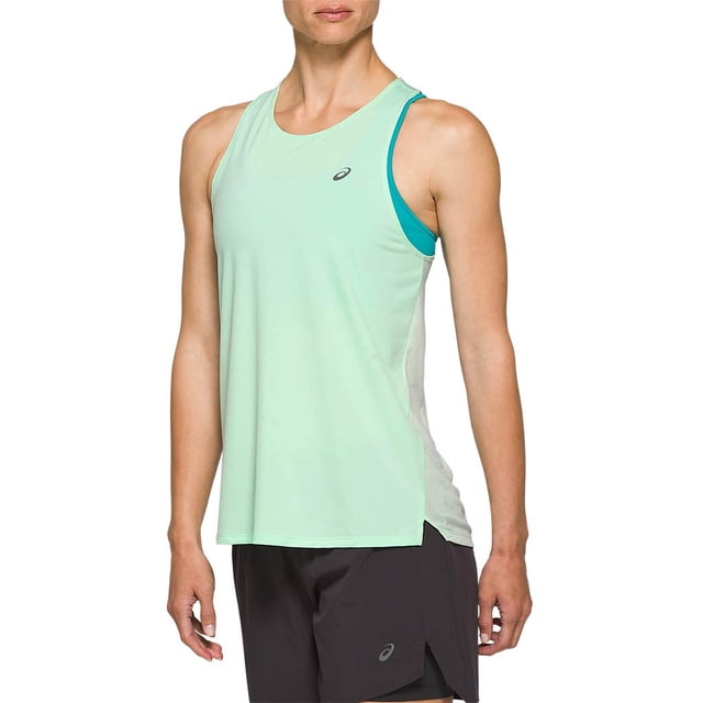 Playera Asics Mujer Race Sleeveless Verde Running 2012A787301