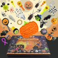 thumbnail image 3 of Halloween Xmas Christmas Gifts Decoration Decompression Toy Set Pumpkin Countdown Calendar Blind Box, 3 of 5