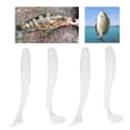 thumbnail image 2 of Yosoo 50PCS 5cm Soft Plastic Fishing Lures T-Tail Grub Worm Baits Fish Tackle Accessory, Baits, Fishing Baits, 2 of 7