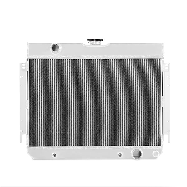 Mishimoto MMRAD-CHE-65X X-Line Performance Aluminum Radiator Compatible With Chevrolet Chevelle 1965-1967 Silver