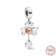 thumbnail image 1 of Abalorio de plata de ley 2022 para mujer, candado en forma de corazón dorado, abalorio de vela de cumpleaños, compatible con pulsera Pandora Original, joyería artesanal, novedad de 925, 1 of 4