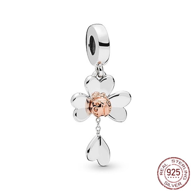 Abalorio de plata de ley 2022 para mujer, candado en forma de corazón dorado, abalorio de vela de cumpleaños, compatible con pulsera Pandora Original, joyería artesanal, novedad de 925
