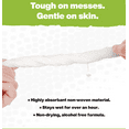thumbnail image 6 of (2 pack) Crocodile Cloth Large Garage Cleaning Wipes, 90 Count, 10x15 Inches, For Interior & Degreasing, 6 of 9