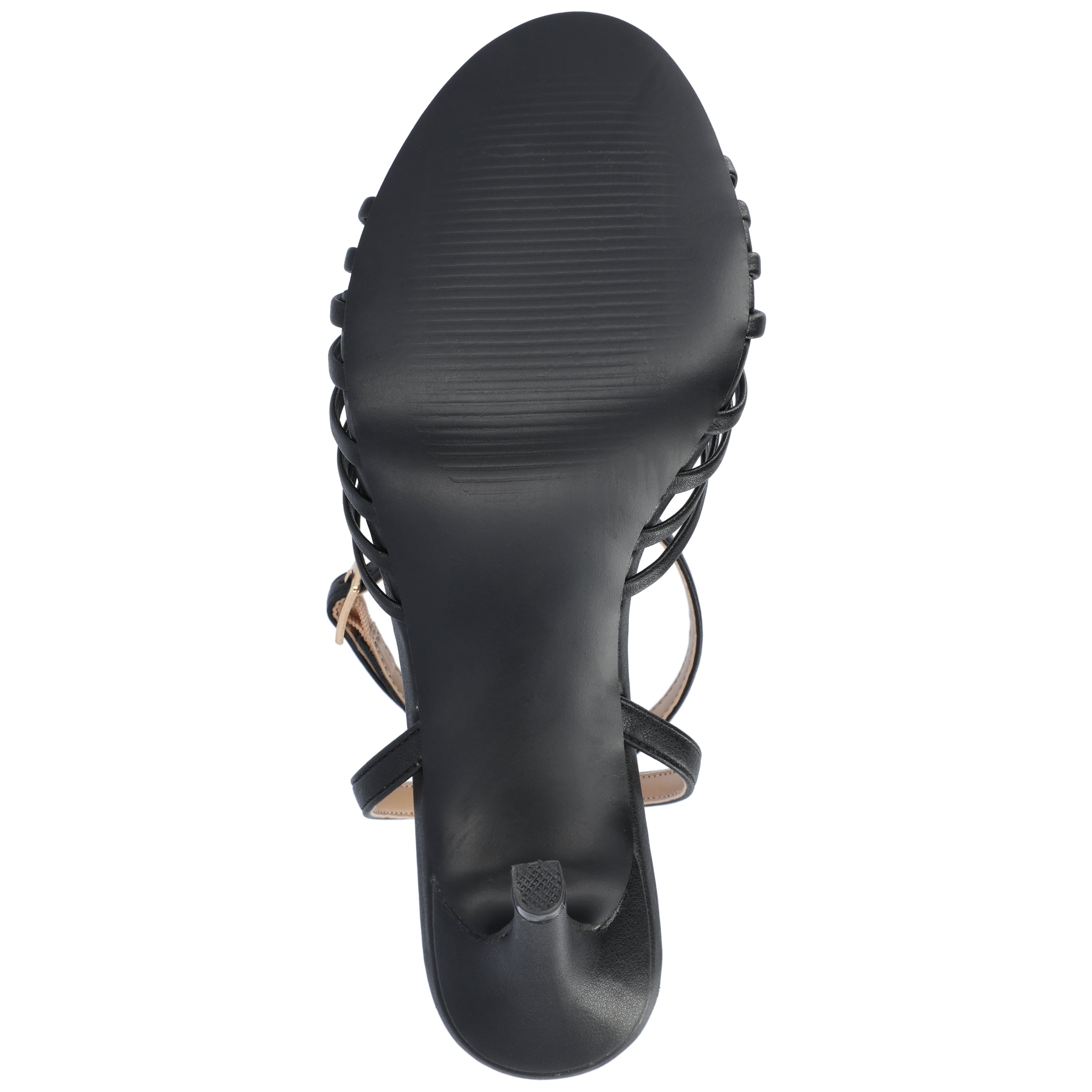 Journee Womens Vanita Multi Strap Stiletto Open Toe Dress Sandals, Widths Available