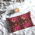 thumbnail image 5 of Naloa Golden Snowflakes And And Butterflies Pillow Covers, Throw Pillow Case Cushion Covers,Cushion for Bedroom,Couch,Home-20"x30", 5 of 6