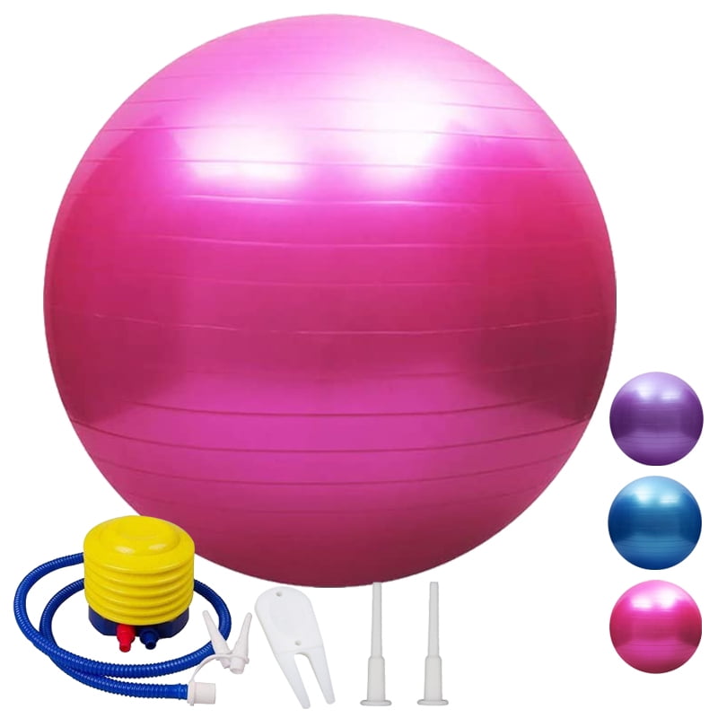 Details about   Exercise Ball 65CM Burn Calories Faster Weighted Stability Durable Thick Dynamic 