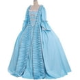 thumbnail image 2 of Women's Queen Marie Antoinette Rococo Ball Gown Gothic Victorian Dress, 2 of 8