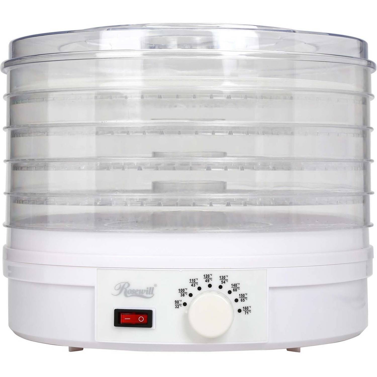 Rosewill RHFD15001 Electric Food Dehydrator White On