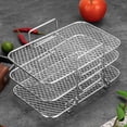 thumbnail image 3 of Ovzne Stainless Steel Grill Fryer Accessories Cool Rack Three Layer On Clearance, 3 of 6