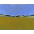 thumbnail image 2 of Bailey, Paul 24x19 Gold Ornate Wood Framed with Double Matting Museum Art Print Titled - Distant Flax, 2 of 4
