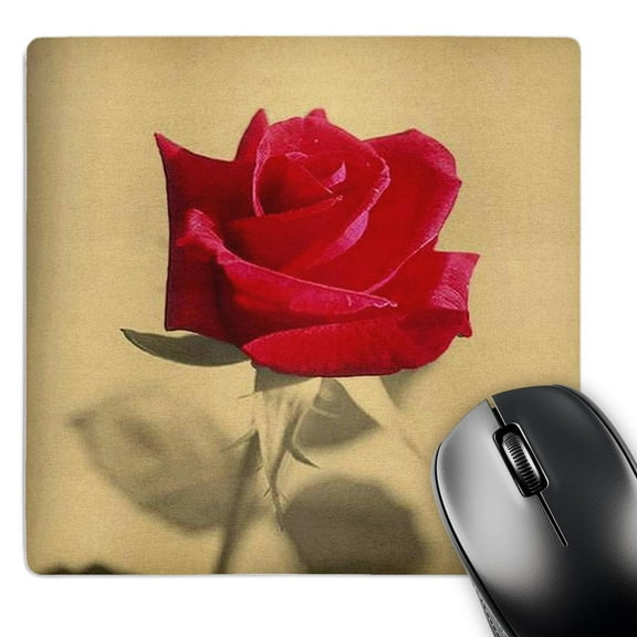 3dRose, Rose Red and Sepia, MousePad