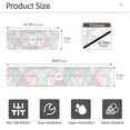 thumbnail image 3 of Yayeee Faucet Mat for Kitchen Sink 30" Diatomite Long Splash Guard Pad, Purple Geometric, 2 Pack, 3 of 7