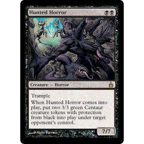 MtG Ravnica: City of Guilds Rare Hunted Horror #90