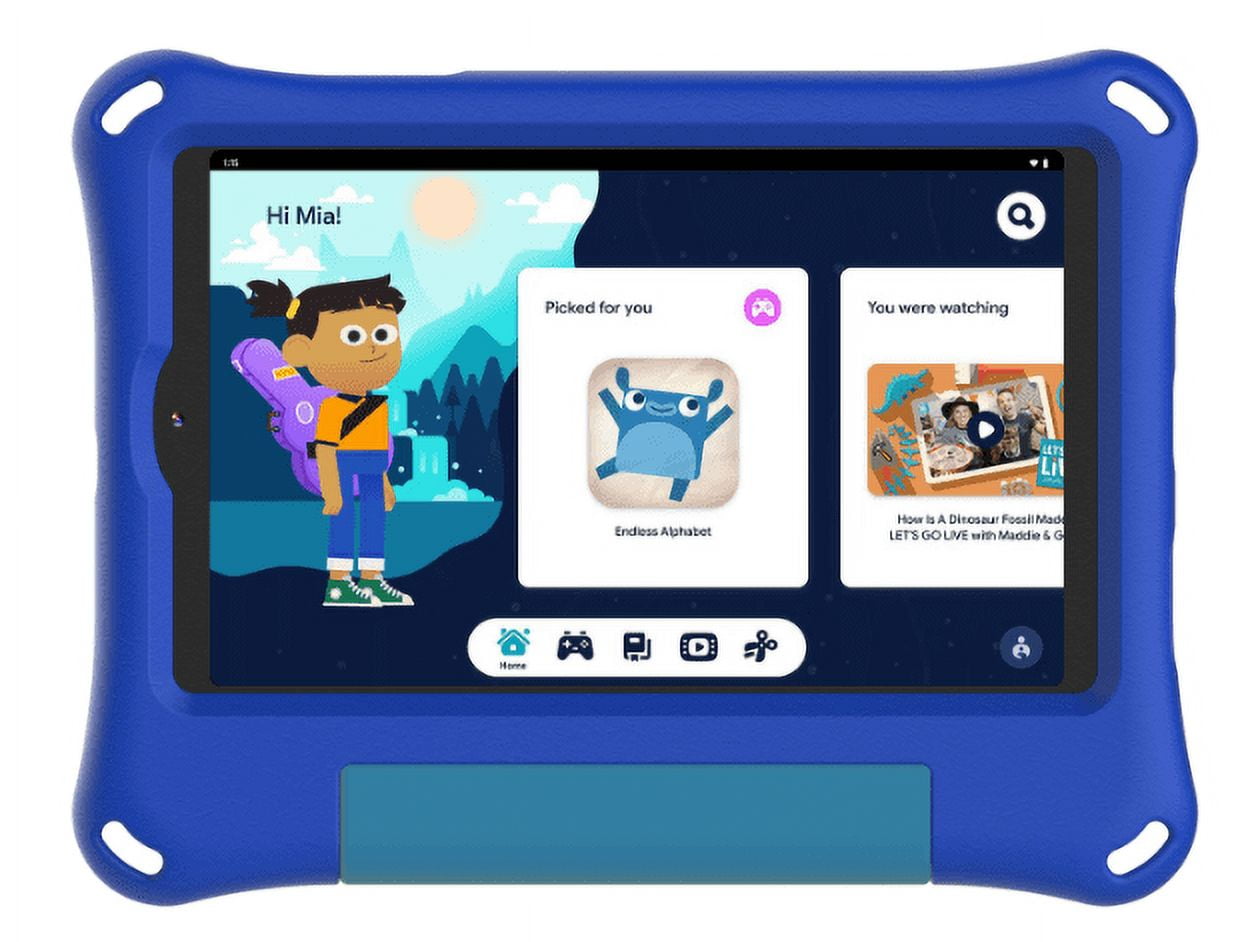 onn 8" Kids Tablet, 32GB (2024 Model) - Blue