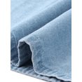 thumbnail image 5 of Agnes Orinda Women's Plus Size Denim Dress Lapel Sleeveless Button Down Cute Summer Midi Jean Babydoll Dresses 3X Light Blue, 5 of 6