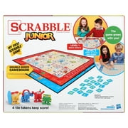 Scrabble Junior Crossword Board Game for Kids and Family Ages 5 and Up, 2-4 Players